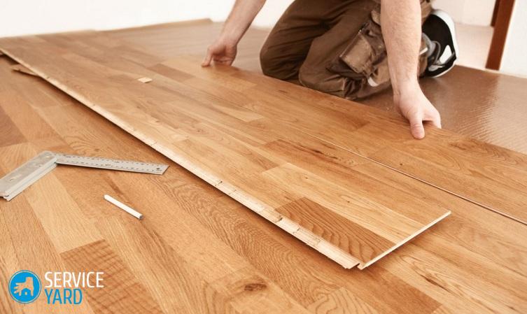 Ремонт ламината своими руками без разбора