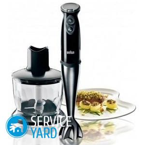 Ремонт миксера Браун своими руками