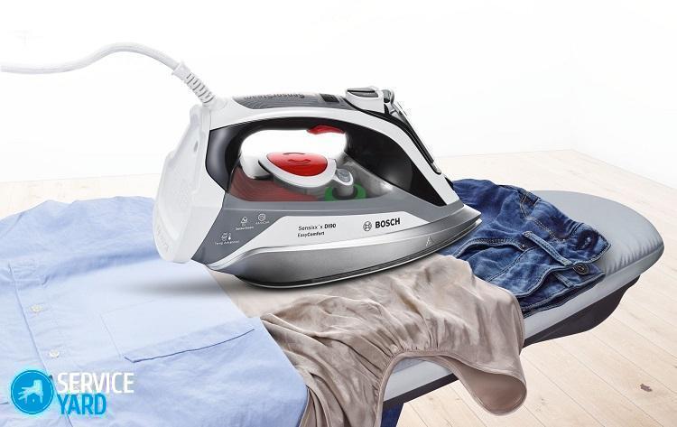 Ремонт утюга Бош своими руками
