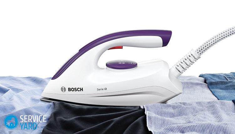 Ремонт утюга Бош своими руками