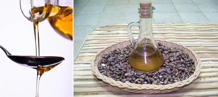 Рицинова олія для волосся