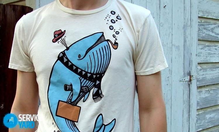 Рисунки на футболках своими руками