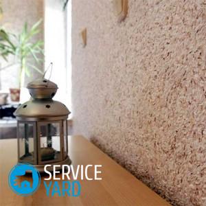 Рисунки жидкими обоями — декорируем стены своими руками