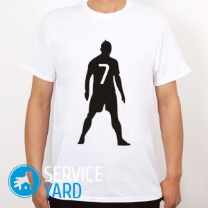 Рисунок на футболке ? удалить надпись, снять термонаклейку, свести принт