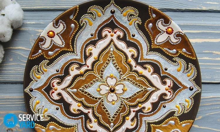 Роспись тарелок своими руками
