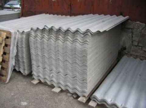 Розмір 7-ми та 8-ми хвильового шиферу за стандартами ГОСТ