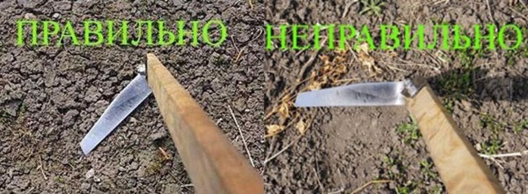 Рыхлитель для огорода: плоскорез Фокина своими руками