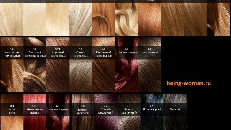 Сьес фарба для волосся – палітра і характеристики