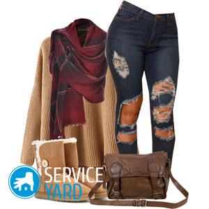 С какой одеждой носить угги?