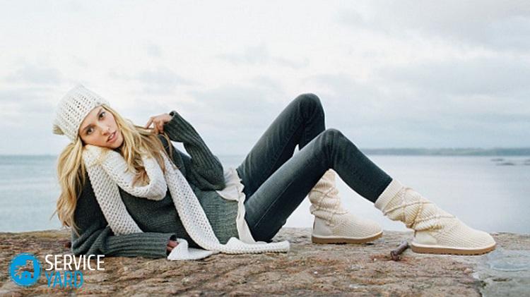 С какой одеждой носить угги?