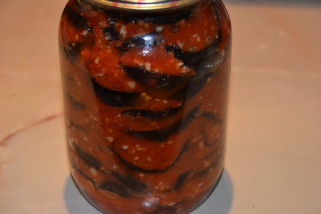 Салат Кобра з баклажанів на зиму