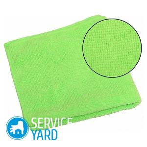 Салфетки из микрофибры