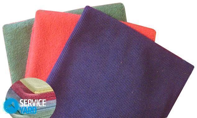 Салфетки из микрофибры