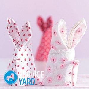 Салфетки своими руками из ткани