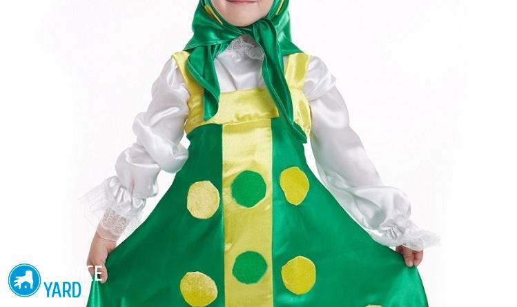 Сарафан матрешки для девочки своими руками