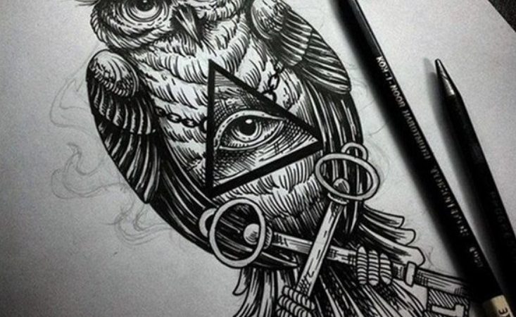 Що означає татуювання сови, пугача на тілі: приклади, фото. Татуювання для жінок і чоловіків — сова, пугач: приклади, фото, ескізи, відео