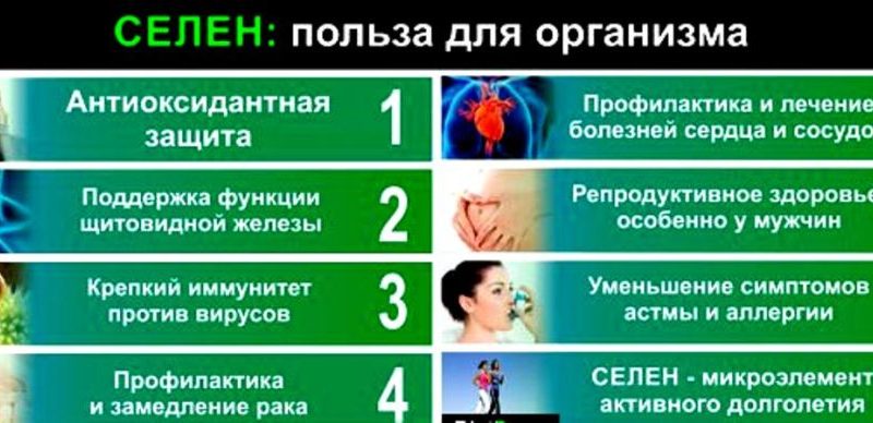Селен: в яких продуктах міститься, ніж корисний, яка добова норма, чим загрожує нестача і надлишок, з якихось причин не вистачає?
