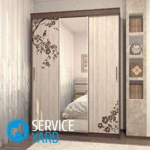 Схема сборки шкафа-купе (2-дверный)