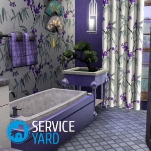 Шторка под ванну своими руками