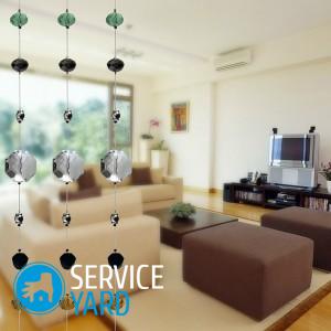 Шторы из бусин своими руками