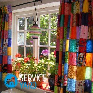 Шторы пэчворк своими руками