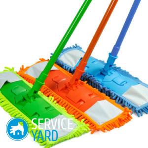 Швабры для мытья полов — как выбрать?