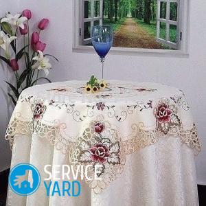 Скатерть своими руками