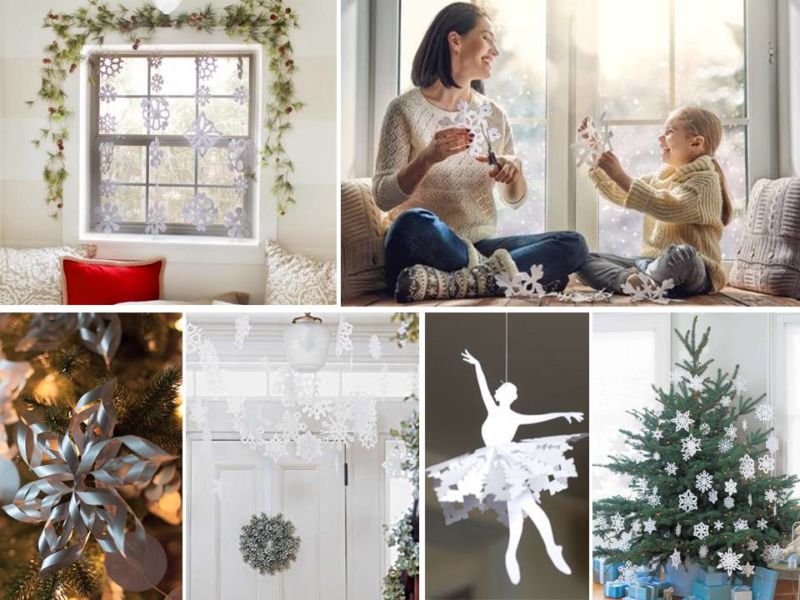 Сніжинки з паперу: шаблони та трафарети для вирізання Сніжинки з паперу: шаблони та трафарети для вирізання