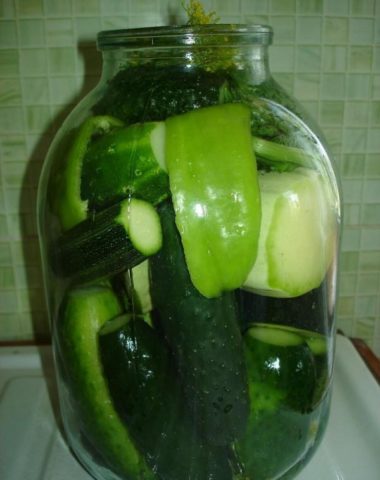 Соління кабачків з огірками на зиму: смачні рецепти маринування і консервування, як солити разом, відео