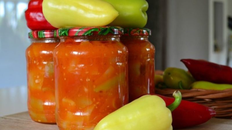 Солодкий перець в томаті на зиму: 2 кращих покрокових рецепту з докладними інгредієнтами