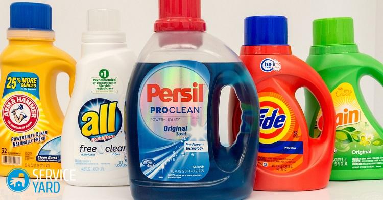 Состав стирального порошка