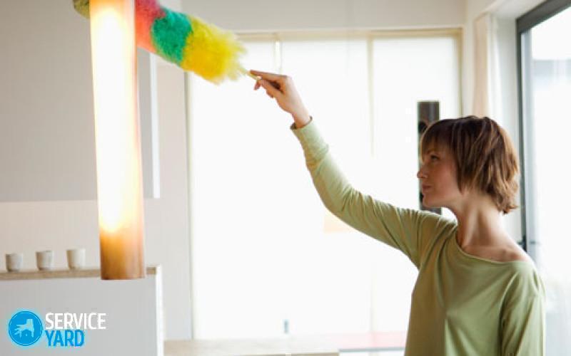 Средство от пыли в домашних условиях