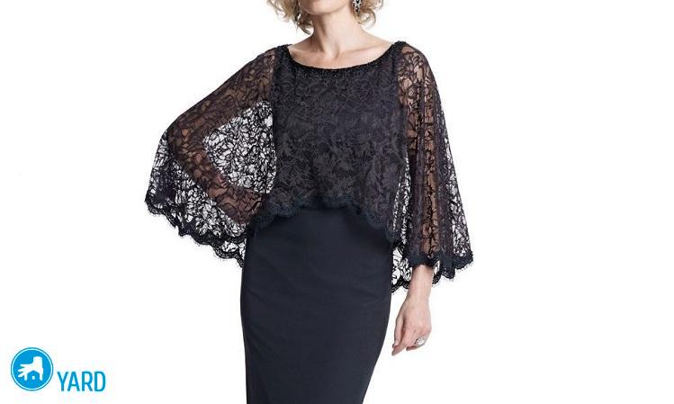 Сшить накидку на платье своими руками