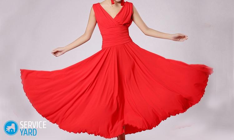 Сшить платье для бальных танцев