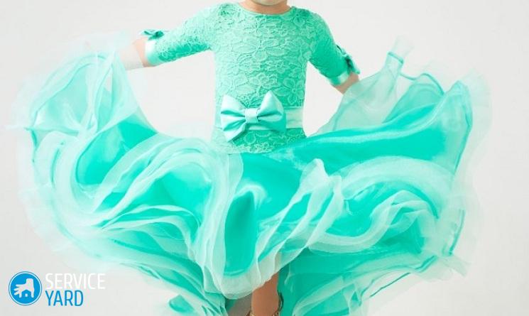 Сшить платье для бальных танцев