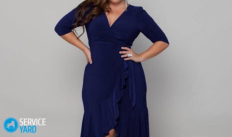 Сшить платье для полных