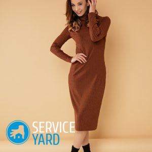 Сшить платье из трикотажа