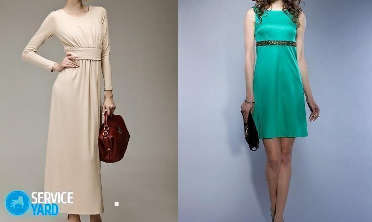 Сшить платье из трикотажа