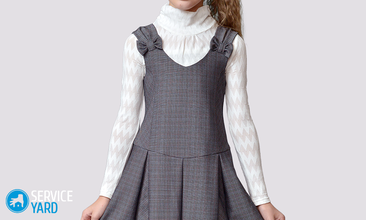 Сшить школьный сарафан для девочки своими руками — выкройки