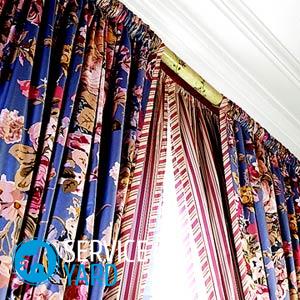 Сшить шторы из двух тканей разных цветов своими руками — схемы