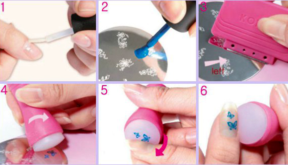 Стемпинг для нігтів: 35 фото ідей + відео