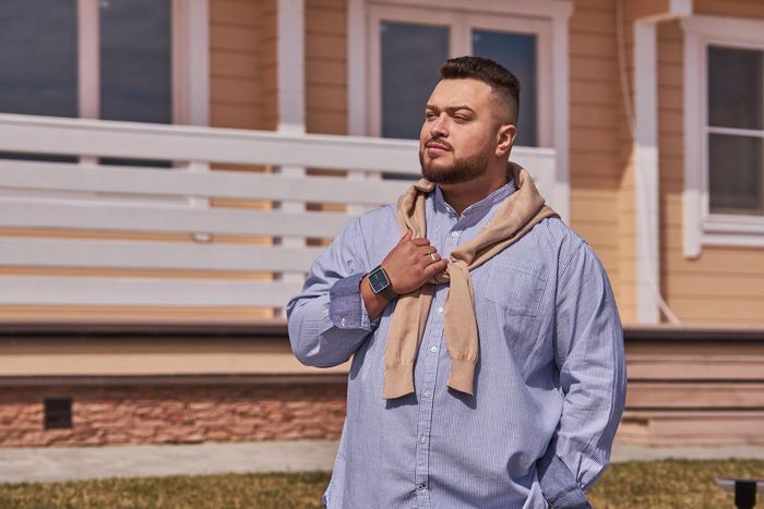 Стильная одежда для полных мужчин: подборка фотографий Стильная одежда для полных мужчин: подборка фотографий