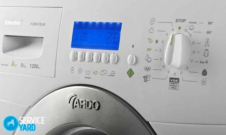Стиральная машина Ардо — ремонт своими руками