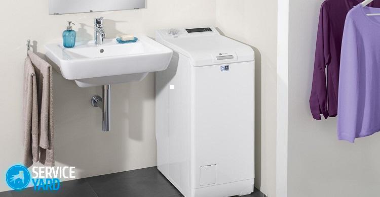 Стиральная машина Электролюкс с вертикальной загрузкой