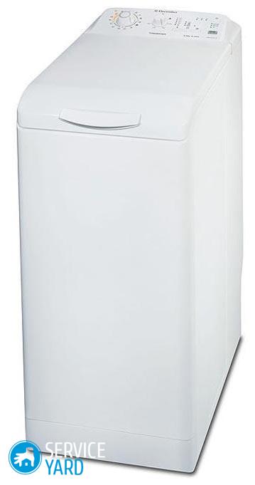 Стиральная машина Электролюкс с вертикальной загрузкой