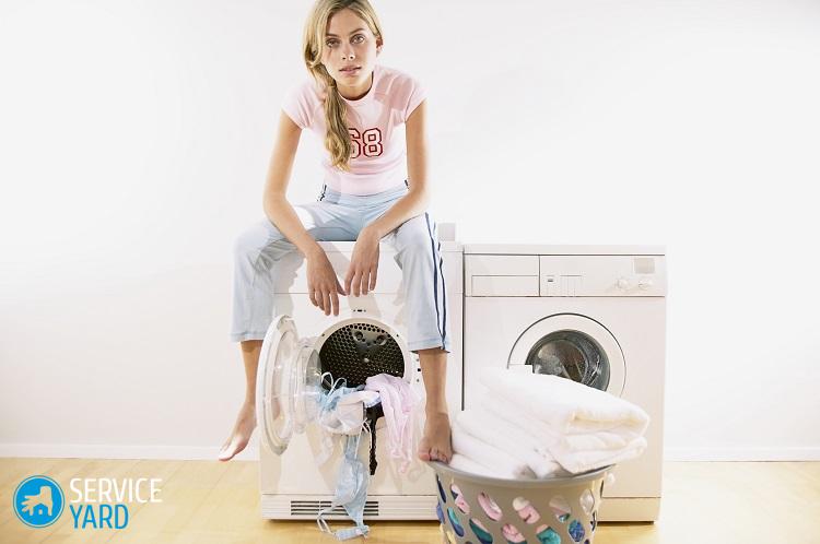 Стиральная машина отключается во время стирки