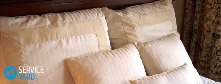 Стирка подушек перьевых в химчистке