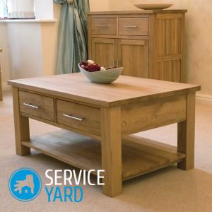 Стол из дерева своими руками