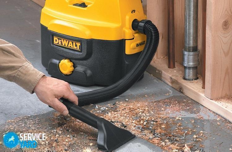 Строительные пылесосы без мешка для сбора пыли