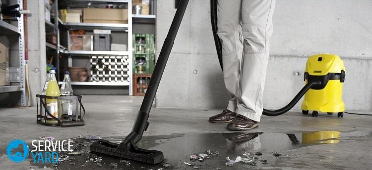 Строительные пылесосы без мешка для сбора пыли